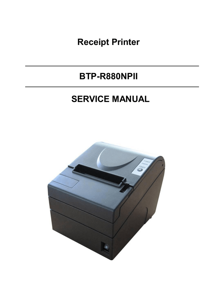 USB Zonal SNBC BTP R580II Thermal Receipt Printer RS232 