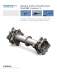Kamatics Driveshaft Bell 206 206A and 206B Service Instruction