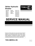 TOKU Hydraulic Breaker Service Manual