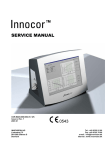 Innocor INN0050, INN0100, INN0200, INN0300, INN0400, INN0500 Service Manual