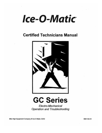 Ice O Matic Gc655 Gc806 Gc756 Gc656 Gc16 Gc Gc555 Gc550 Gc305 Gc300 Manual Manualzz