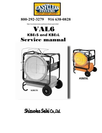 to View Val6 KBE5S, KBE5L Manual | Manualzz