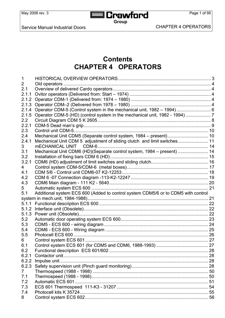 Contents Chapter 4 Operators Manualzzcom - 