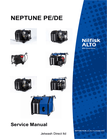 Nilfisk-ALTO NEPTUNE 5-54 PE Service manual | Manualzz