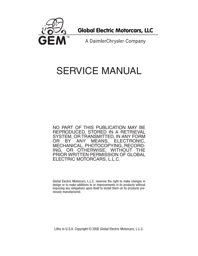 Gem E825 Battery Wiring Diagram - Wiring Diagram