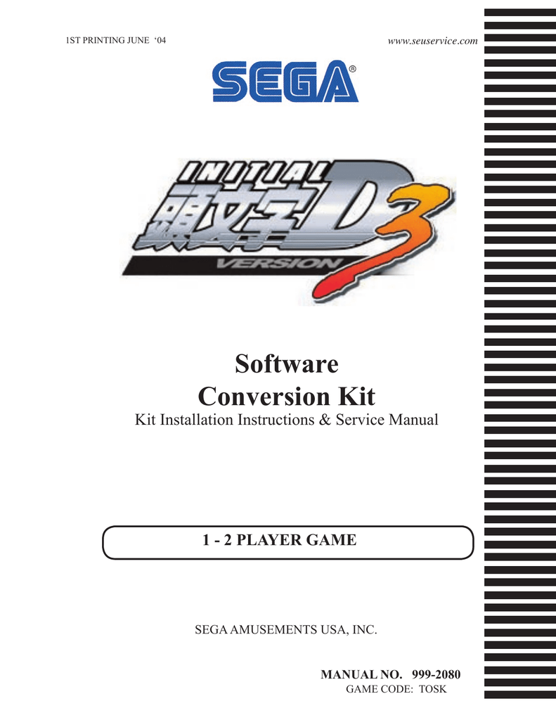Initial D 3 Kit Manual | Manualzz