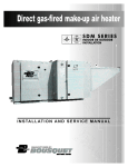 BOUSQUET SDM SERIES Installation and Service Manual
