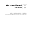 Volvo Penta TAMD 61A, 62A, 63L-A, 63P-A, 71A, 71B, 72A, 72WJ-A, 72P-A Marine Engine Workshop Manual