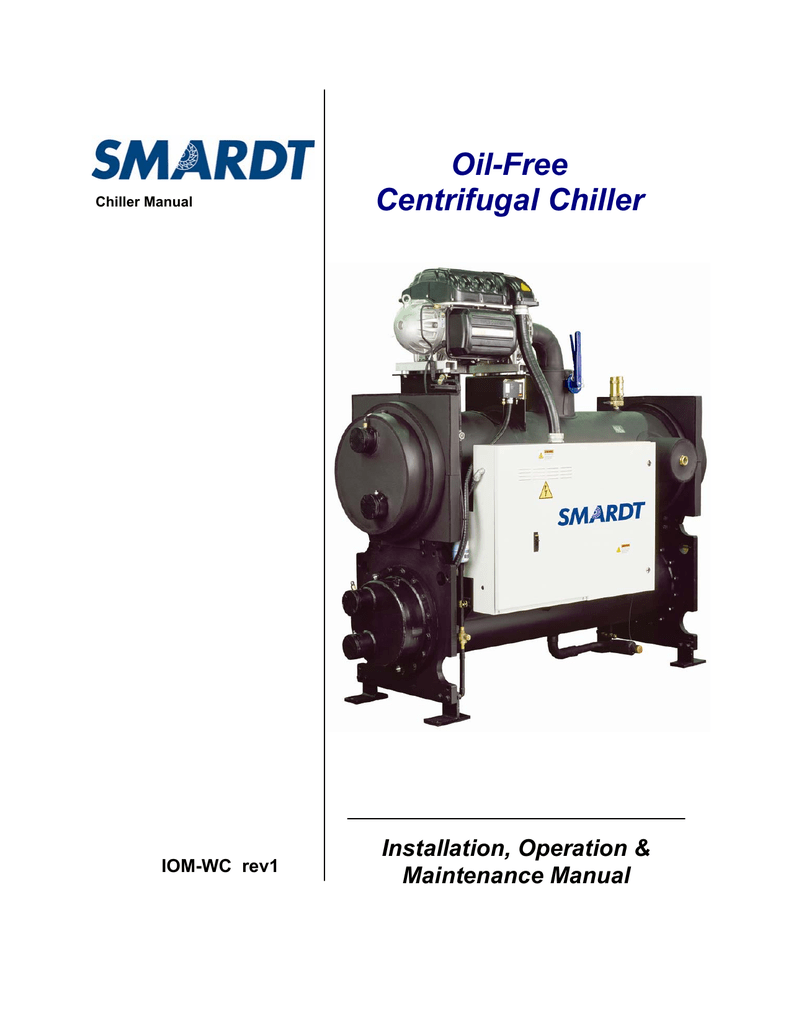 Oil-Free Centrifugal Chiller - Coward Environmental Systems | Manualzz