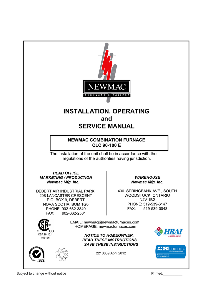 Sale > newmac wood oil furnace > in stock