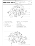 PIERBURG 2E2 Carburetter Service Instruction