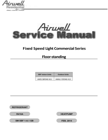 Service Manual Floor-standing SBF (Preliminary Version) | Manualzz