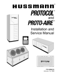 Hussmann Protocol, Proto-Aire Installation and Service Manual