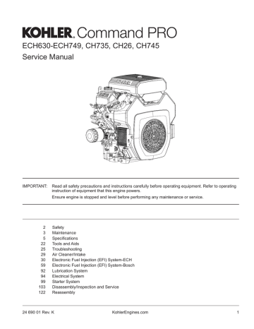 Kohler Service Manual Manualzz   006296313 1 23dfc2822c1cc3e3699ca324393699ca 360x466 