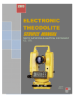 SOUTH ET-02/ET-05 Electronic Theodolite Service Manual