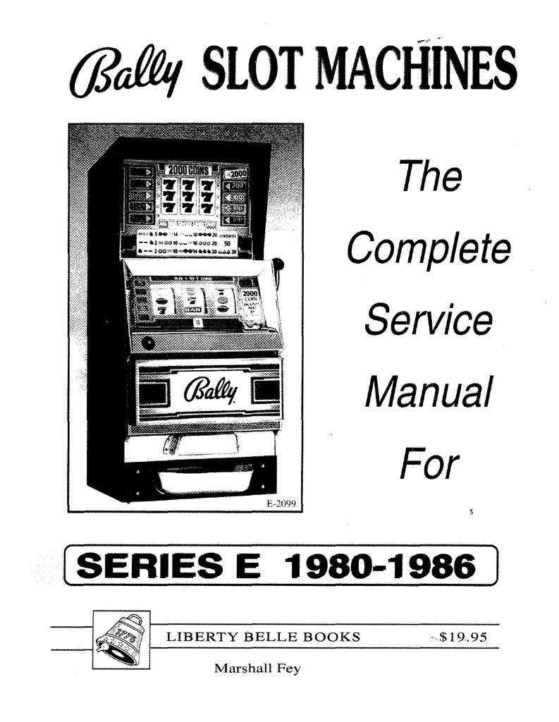 Wms slot machine manual