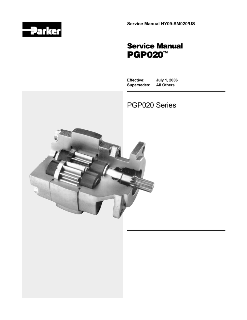 PGP020™ Service Manual HY09SM020/US Manualzz