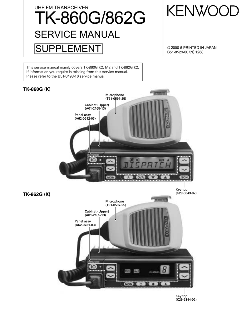 kenwood tk 880 discriminator