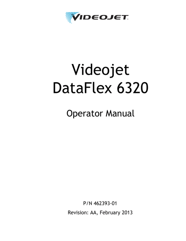 videojet dataflex 6320