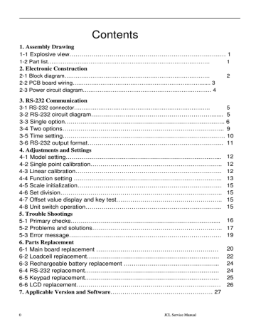 JCL service manual | Manualzz