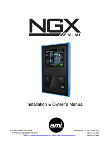 AMI NGX Mini Manual | Manualzz