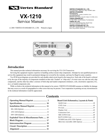 Vx 1210 Manualzz