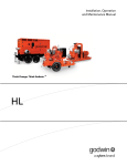 godwin HL 80M, HL 100M, HL 110M, HL 125M, HL 130M, HL 150M, HL 160M, HL 200M, HL 225M, HL 250M, HL 260M Installation, Operation and Maintenance Manual