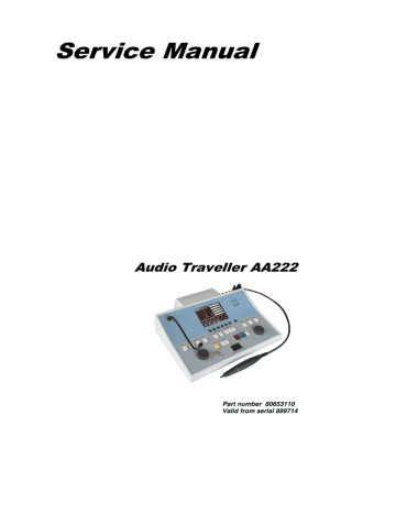 interacoustics aa222 audio traveller