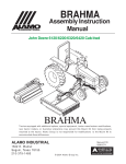 Brahma 6120/6220/6320/6420 Assembly Manual