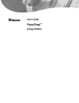 ForceTriad Energy Platform User&rsquo;s Guide
