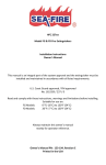 Sea-Fire Fire Extinguisher FG 25-75, FG 100, FG 125, FG 150-240, FD 150-1000, FD 1025-1500 Owner's Manual