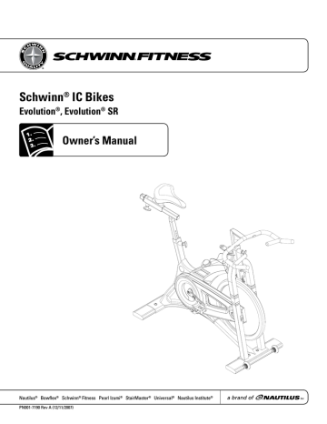 Schwinn Fitness IC Pro Owner's Manual | Manualzz