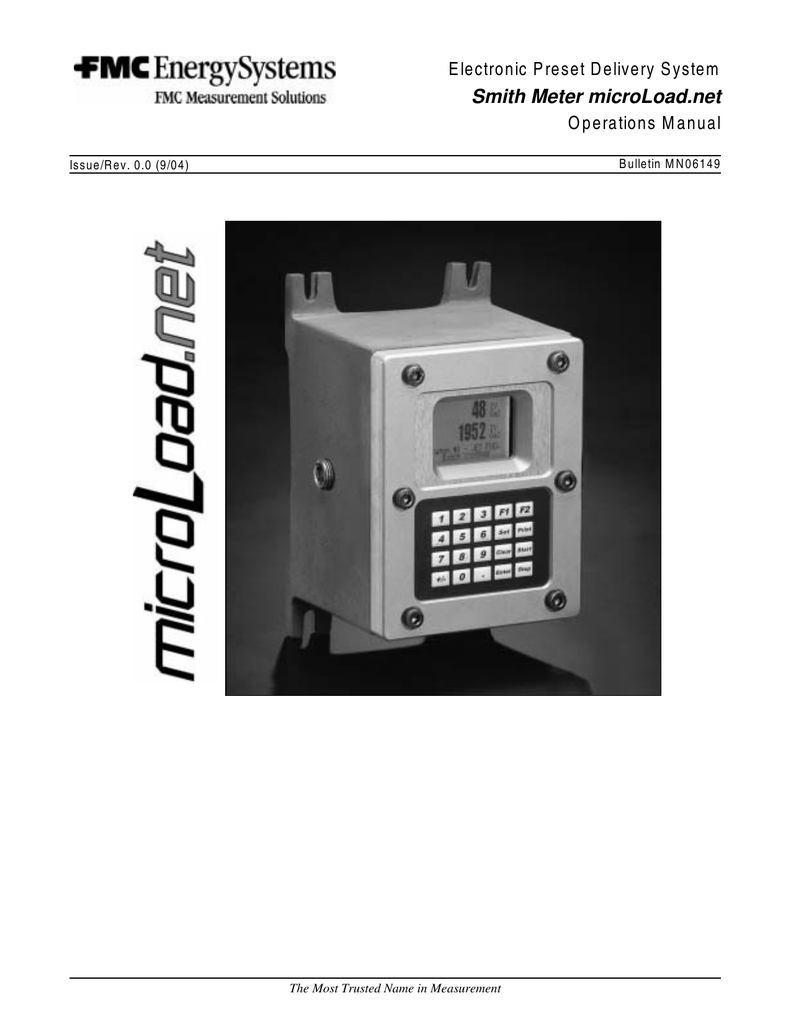 Smith Meter microLoad.net | manualzz.com