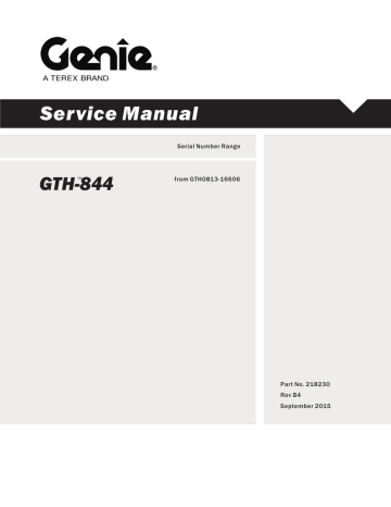GTH-844 from SN GTH0813-16606 (PN 218230) | Manualzz