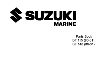 suzuki dt140 parts