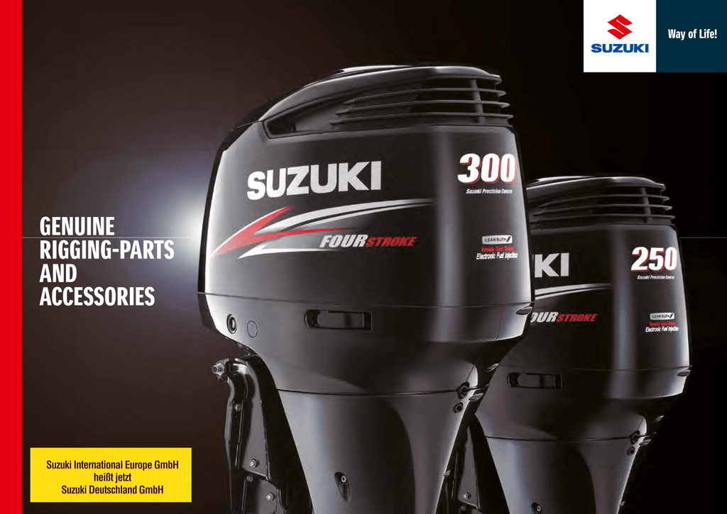 Boat Parts SUZUKI FOUR STROKE OUTBOARD DF40/50 NON AMODEL 200 HOUR