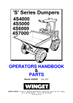 Winget 4S4000 Series Dumper Handbook: AI Chat &amp; PDF