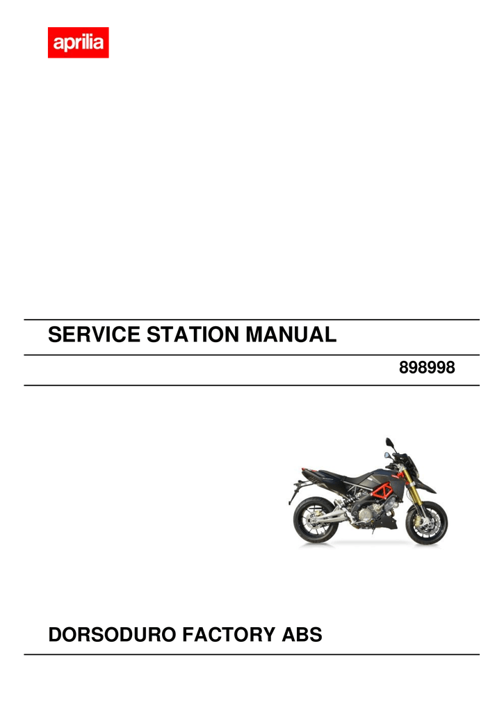 Service Station Manual Dorsoduro Factory Abs Manualzz