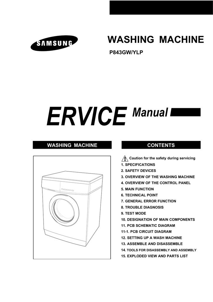 washing machine | 02_Precaution & Product Specification.pdf