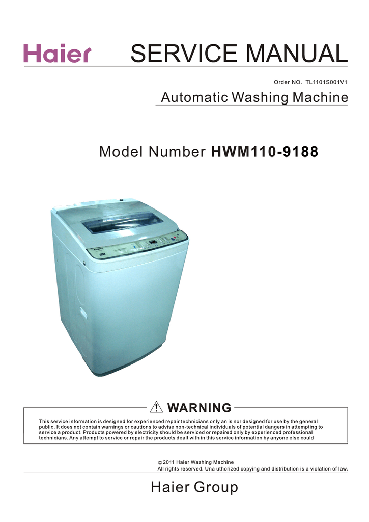 haier hwm6802