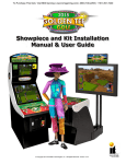 Golden Tee Golf 2015 Showpiece &amp; Kit Installation Manual