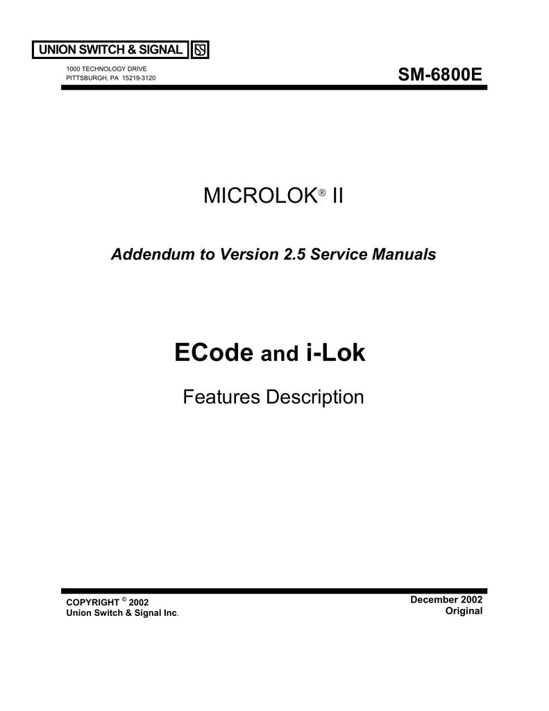 Sm 6800e Ansaldo Sts Manualzz