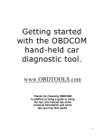 OBDCOM Car Diagnostic Tool Manual | AI Chat &amp; PDF Access