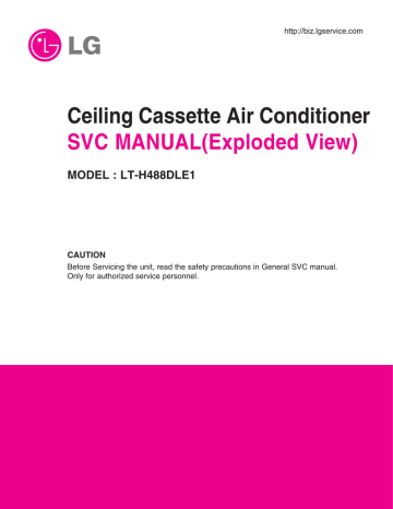 Ceiling Cassette Air Conditioner SVC MANUAL(Exploded View) | Manualzz