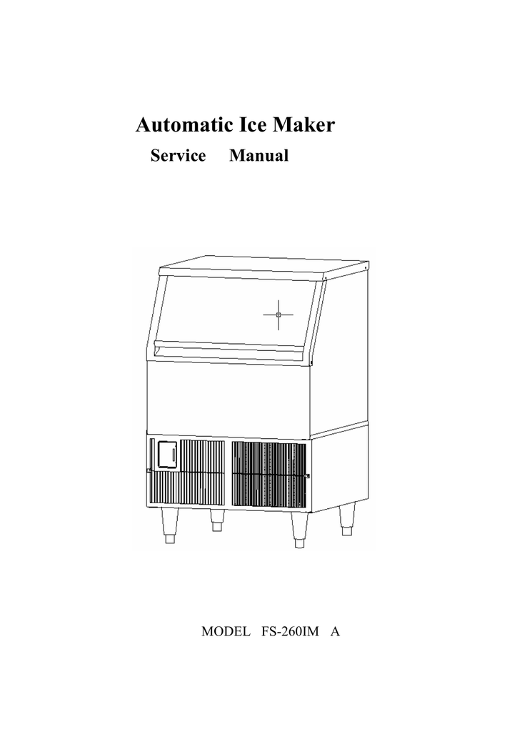 Scotsman ac45 ice maker service manual