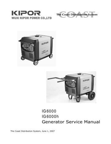 Kipor IG6000 Service manual | Manualzz