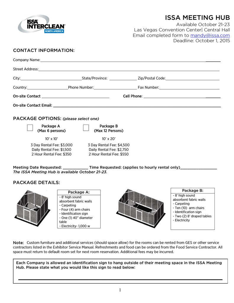 Private Conference Room Contract Manualzz Com