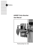 Penlon A200SP Circle Absorber User Manual | AI Chat &amp; PDF Download