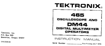 Tektronix P6430 Temperature Probe TEK 010-6430-00 Oscilloscope for sale online 
