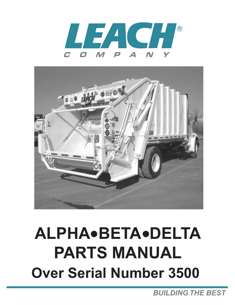 Alpha Beta Delta Parts Manual Superior Truck Equipment Inc Manualzz